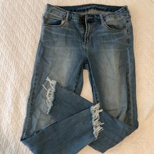 Article of Society Jeans with fringe on bottom-27